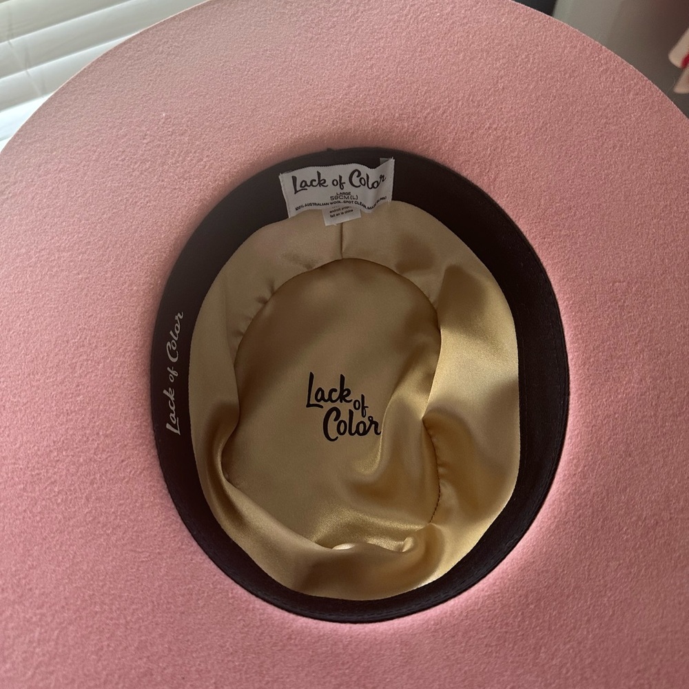 Brand new lack of color hat